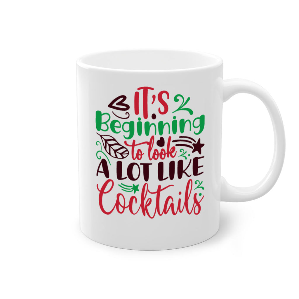 its beginning to look a lot like cocktails 251#- christmas-Mug / Coffee Cup