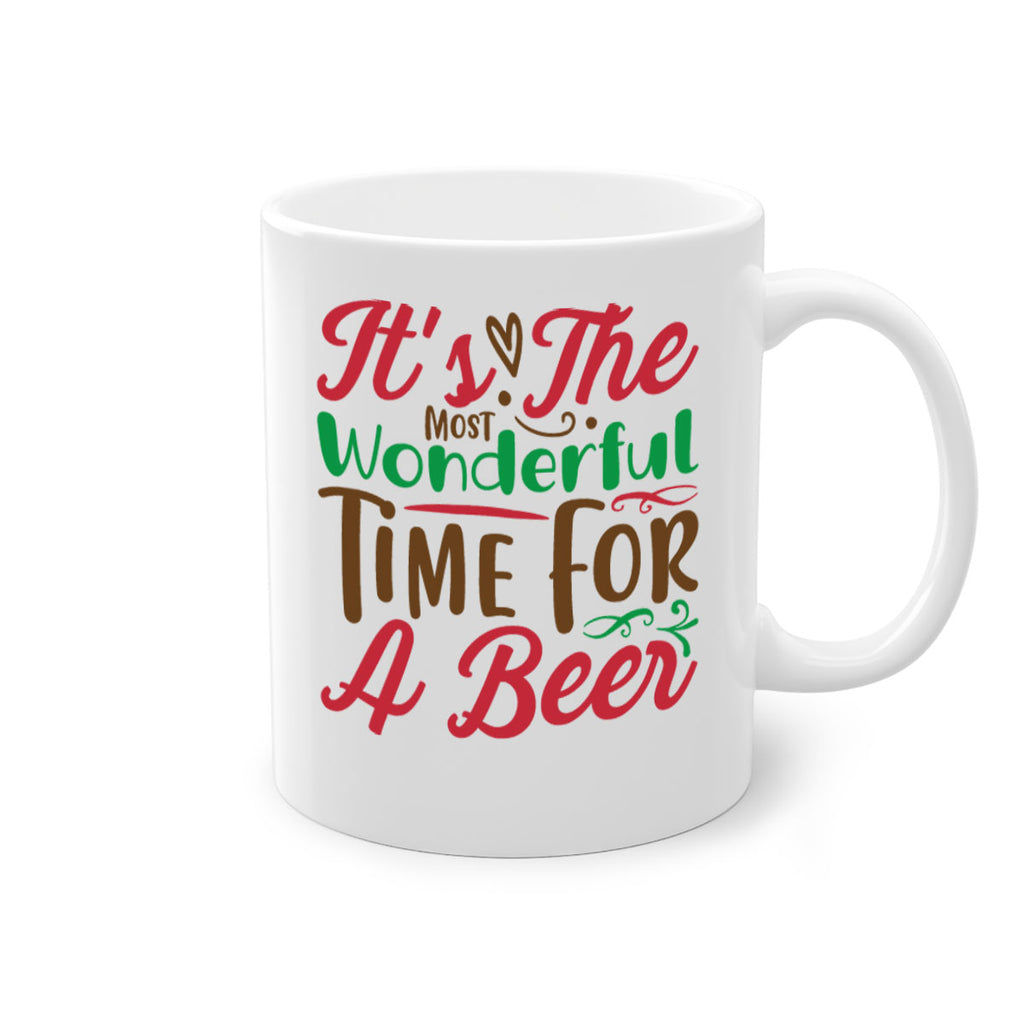 its the most wonderful time for a beer 250#- christmas-Mug / Coffee Cup