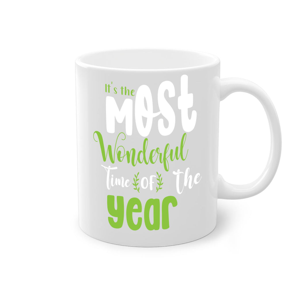 its the most wonderful time of the year style 385#- christmas-Mug / Coffee Cup