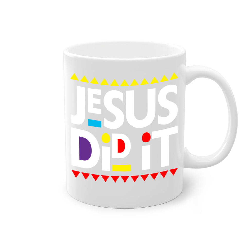 jesus did it martin 103#- black words - phrases-Mug / Coffee Cup