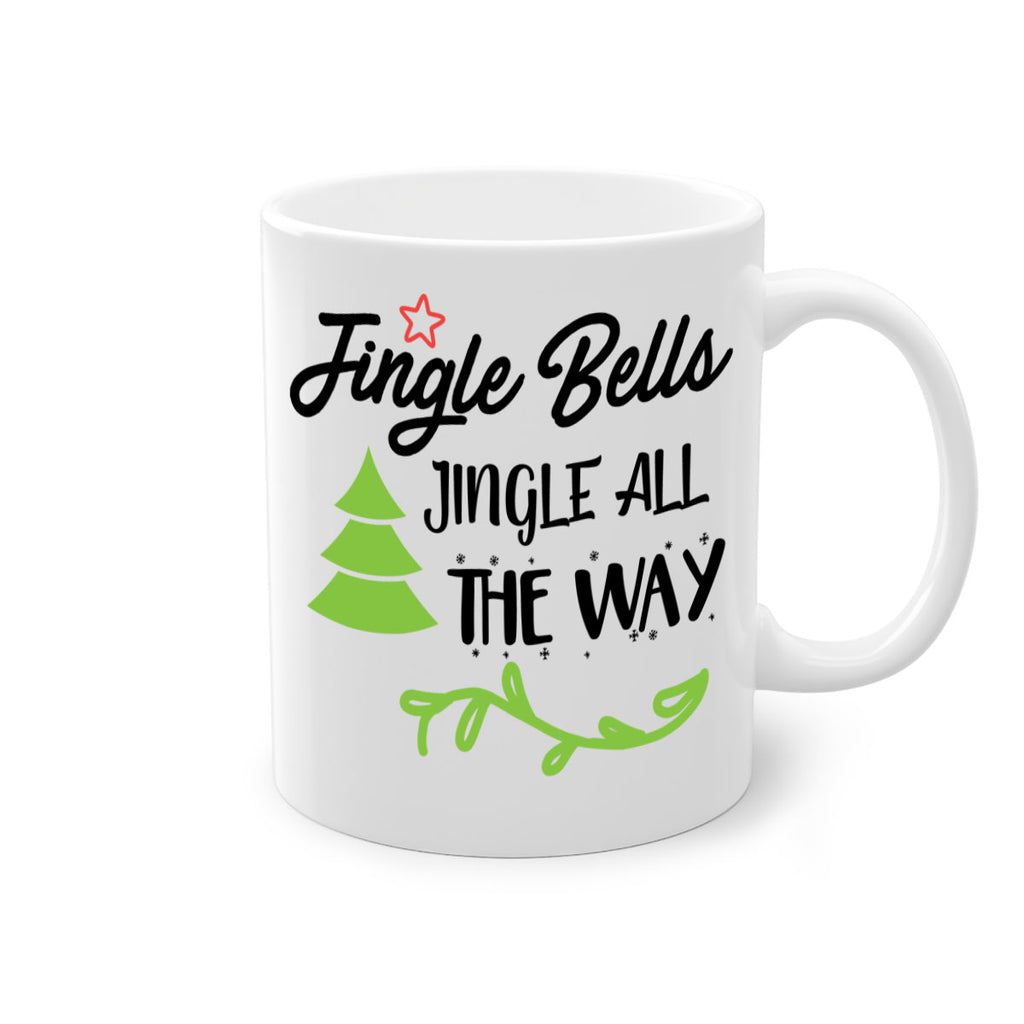 jingle bells jingle all the way style 399#- christmas-Mug / Coffee Cup