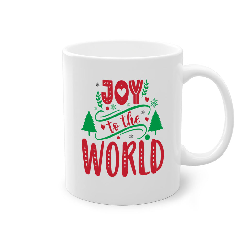 joy to the world style 411#- christmas-Mug / Coffee Cup