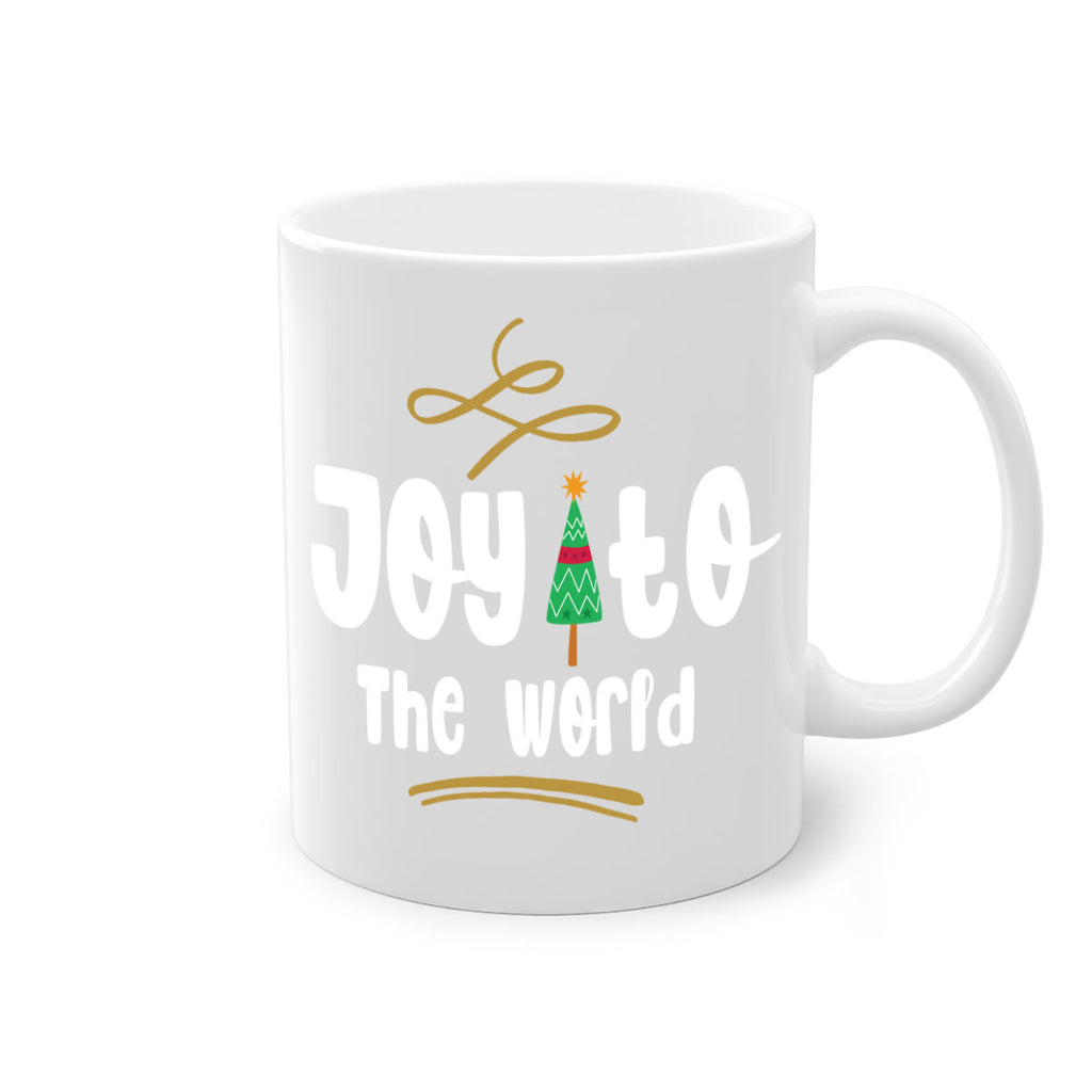 joy to the world style 412#- christmas-Mug / Coffee Cup