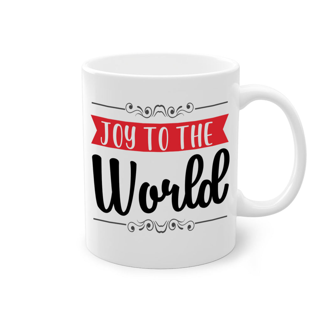 joy to the world style 413#- christmas-Mug / Coffee Cup