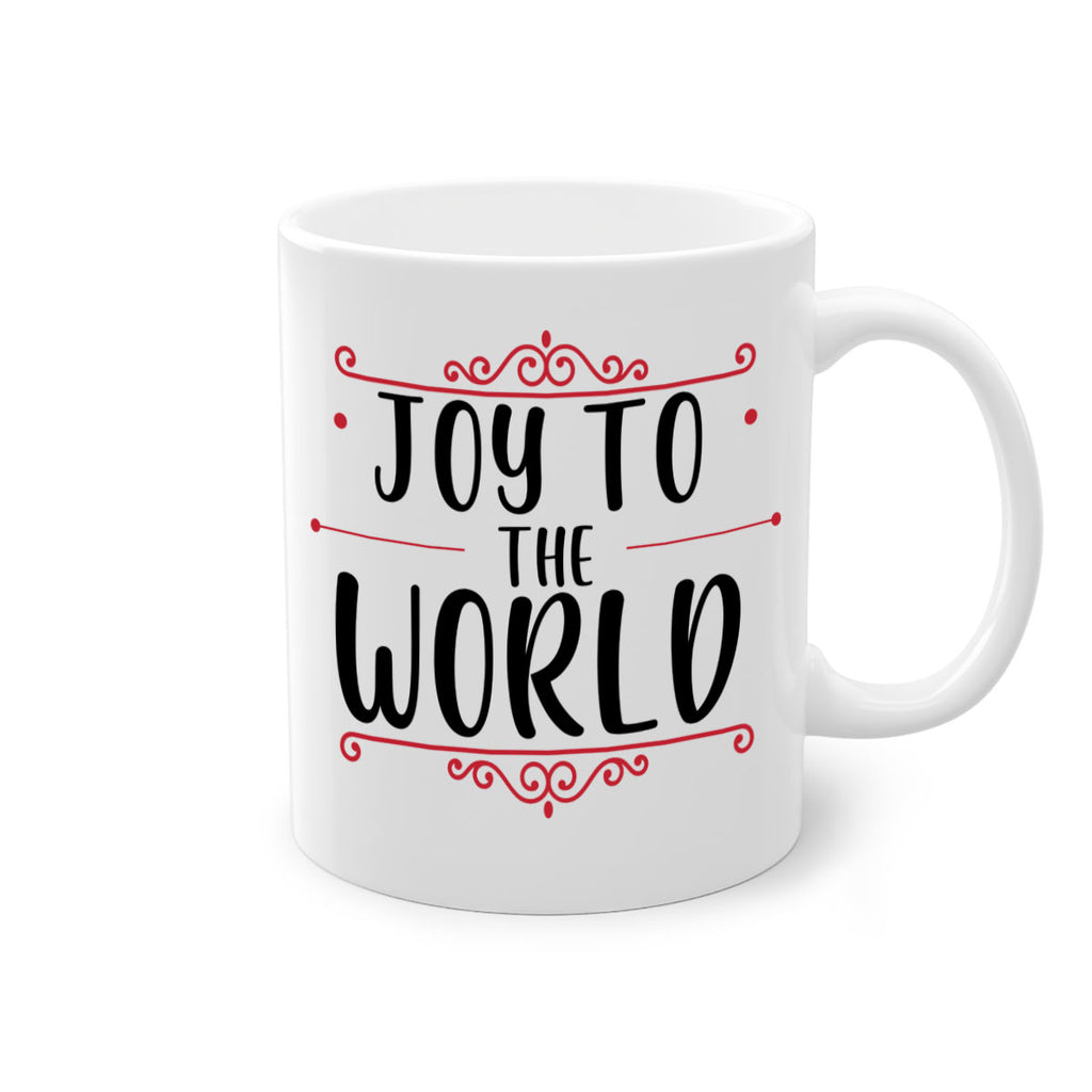 joy to the world style 415#- christmas-Mug / Coffee Cup