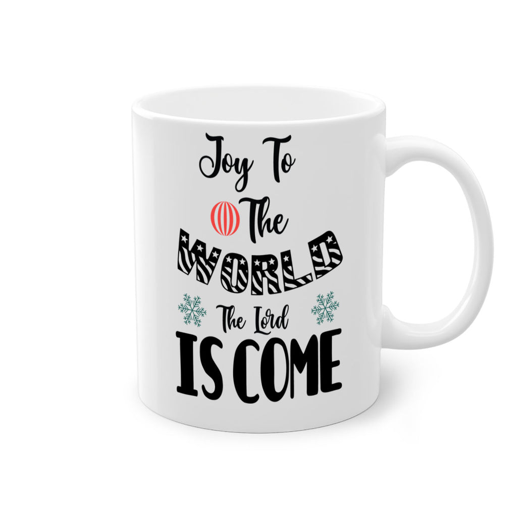 joy to the world the lord is come style 414#- christmas-Mug / Coffee Cup