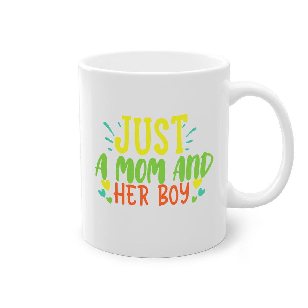 just a mom and her girl 391#- mom-Mug / Coffee Cup