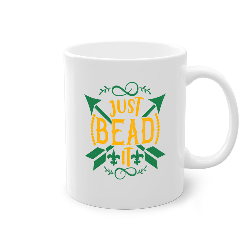 just bead it 56#- mardi gras-Mug / Coffee Cup