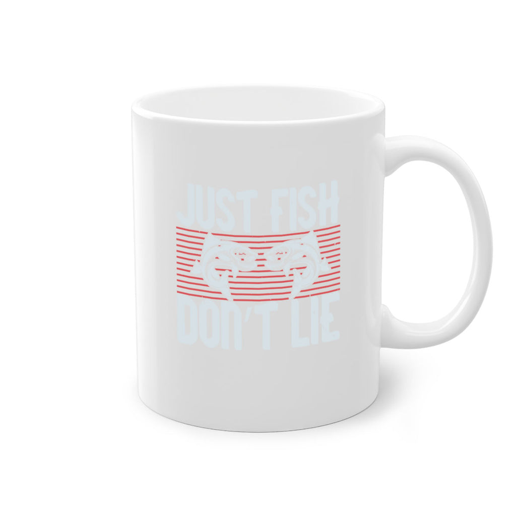 just fish don’t lie 249#- fishing-Mug / Coffee Cup
