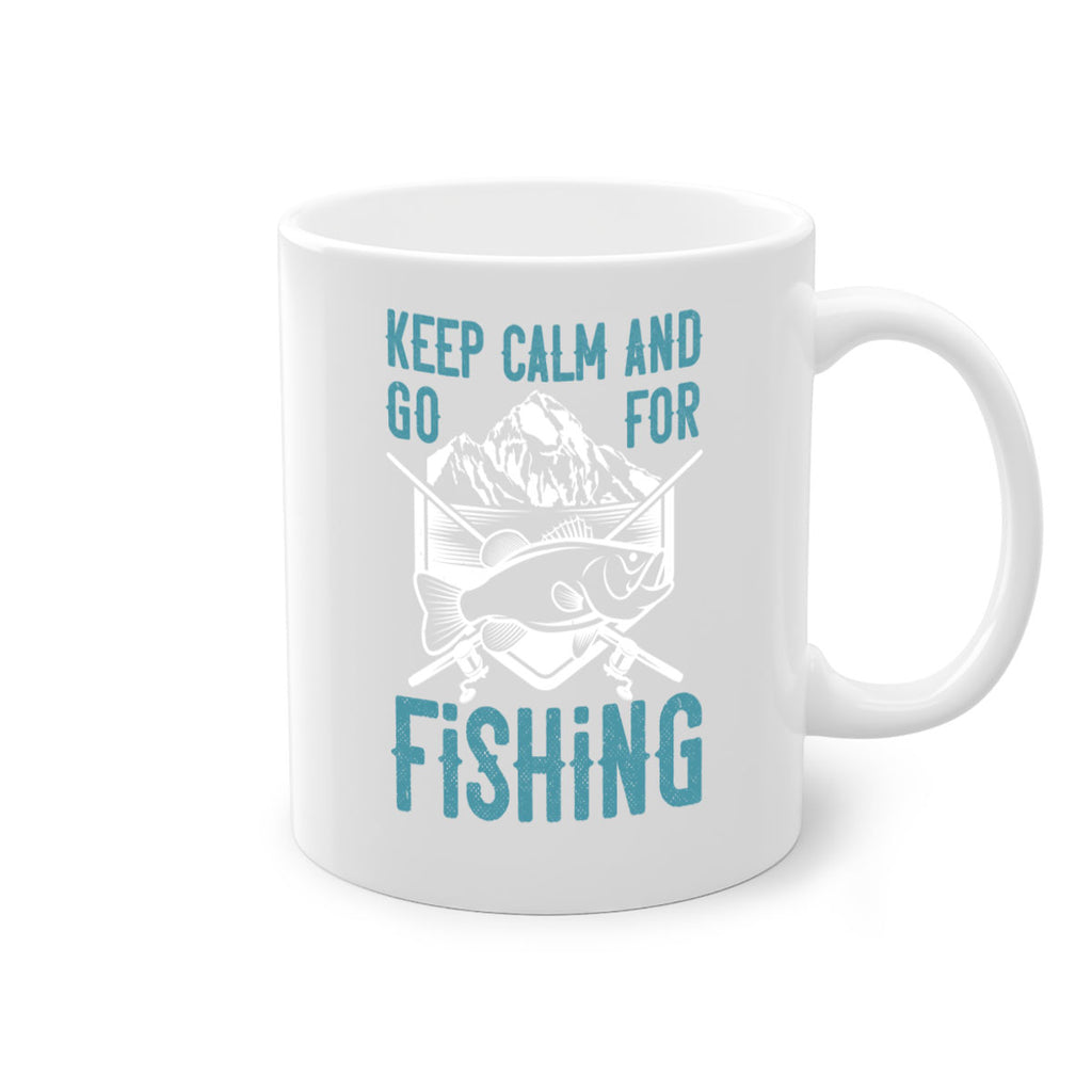 keep calm and go for fishing 247#- fishing-Mug / Coffee Cup