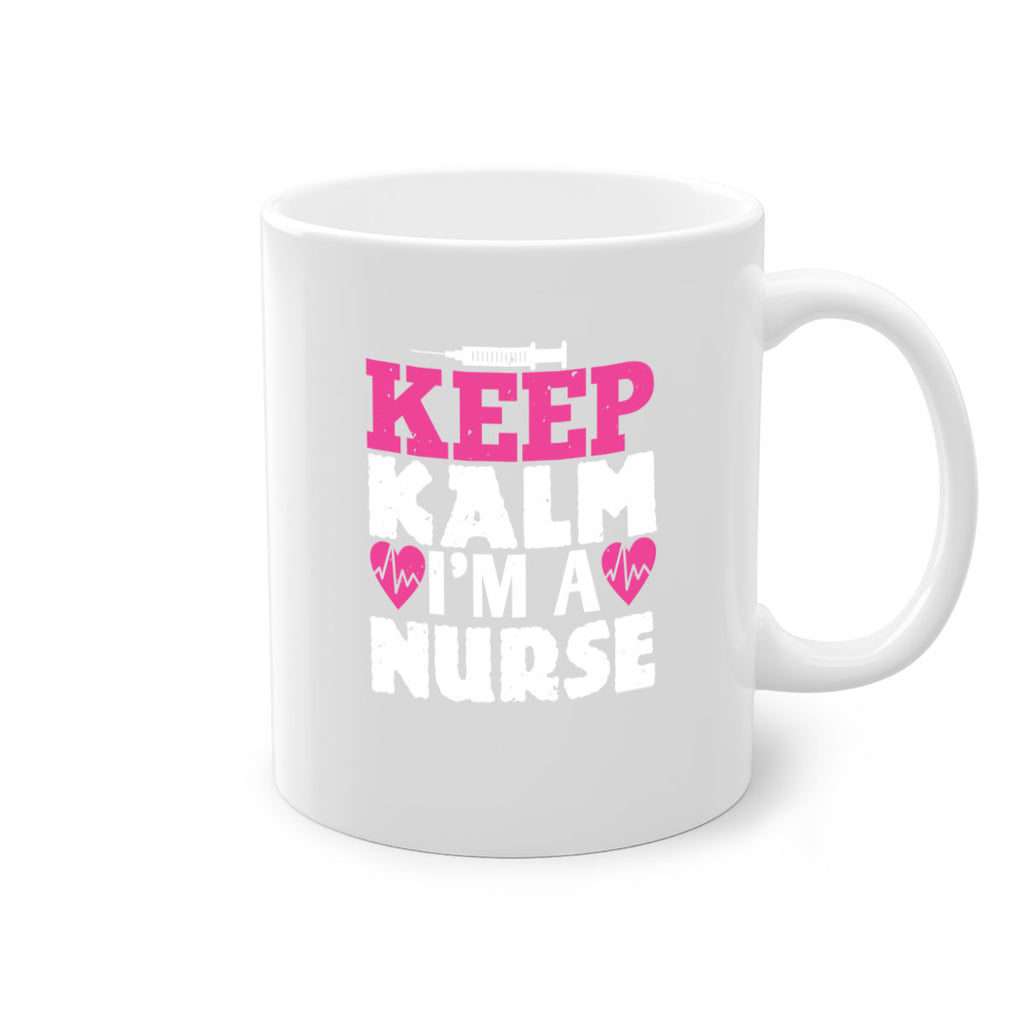 keep klam im a nurse Style 294#- nurse-Mug / Coffee Cup