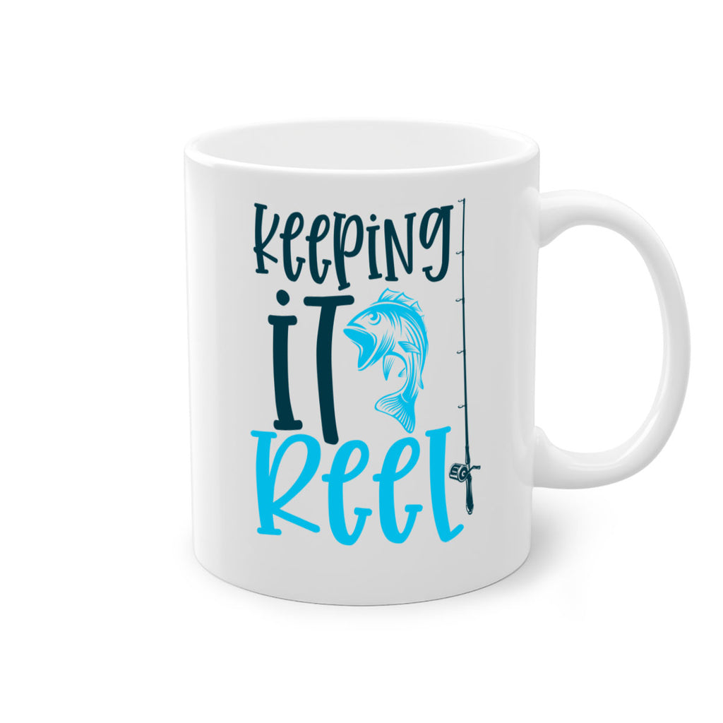 keeping it reel 207#- fishing-Mug / Coffee Cup