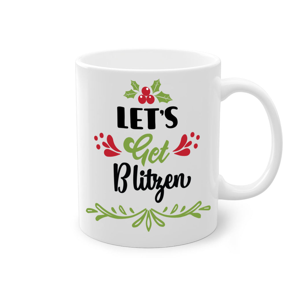 let s get blitzen style 437#- christmas-Mug / Coffee Cup