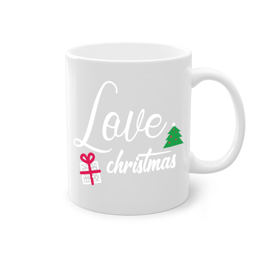 love christmas style 444#- christmas-Mug / Coffee Cup