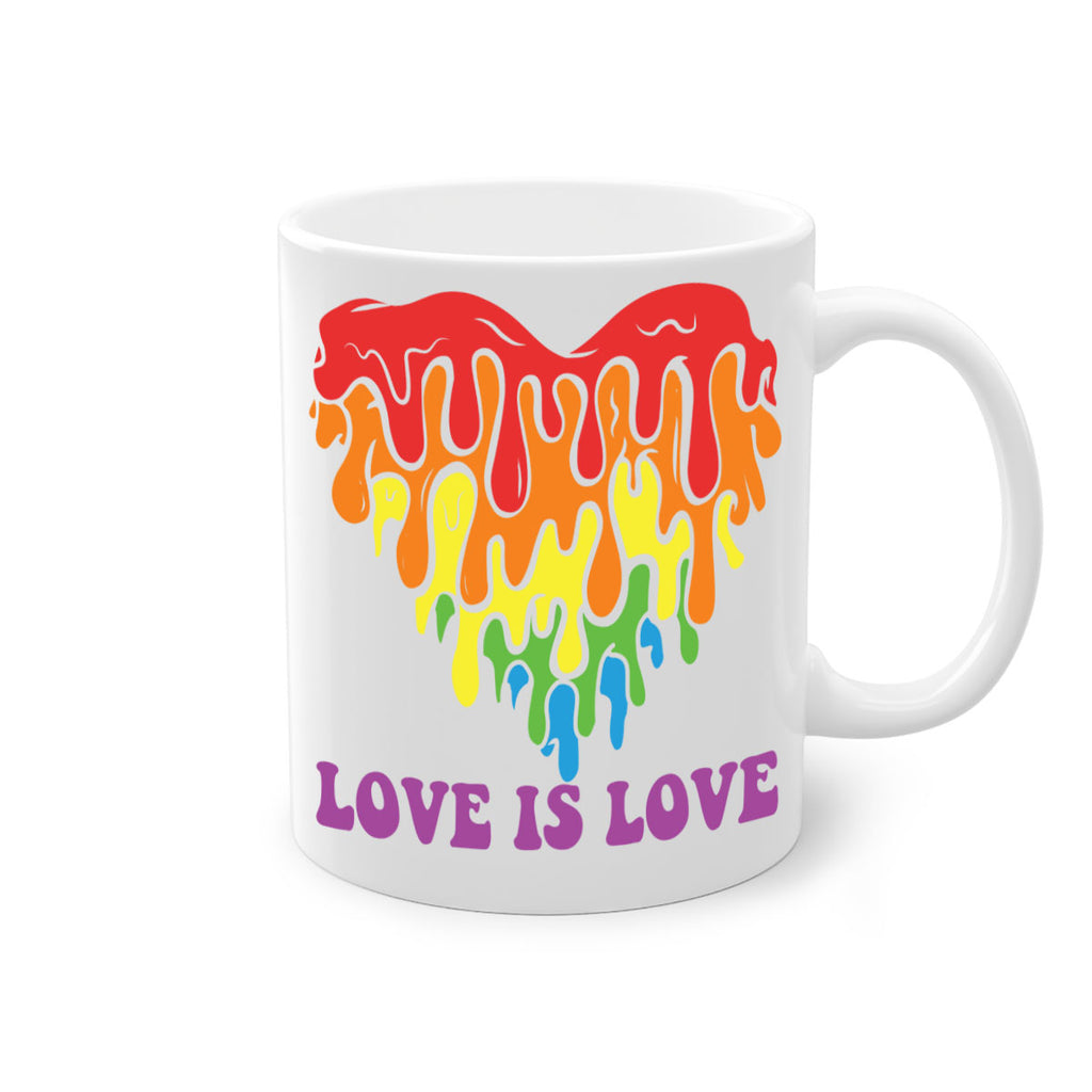 love is love rainbow ice lgbt 85#- lgbt-Mug / Coffee Cup