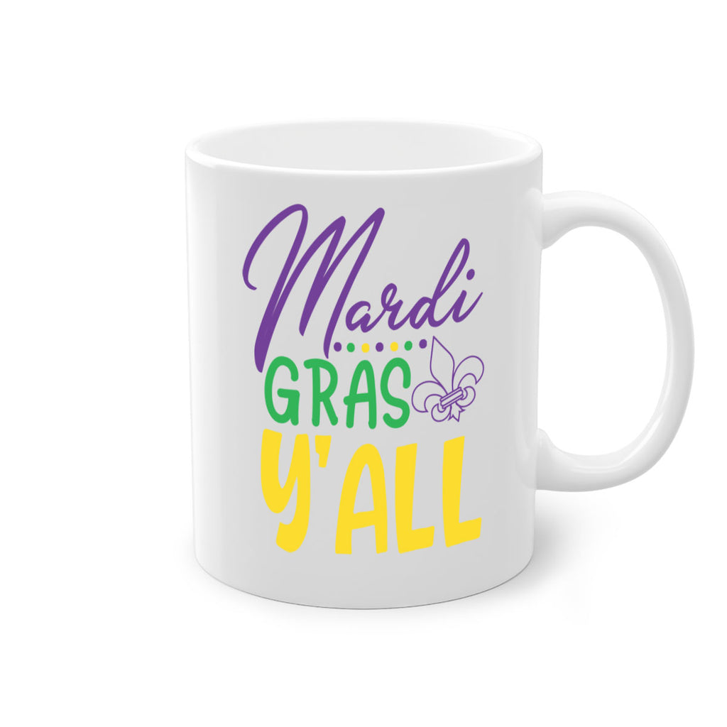 mardi gras yall 77#- mardi gras-Mug / Coffee Cup