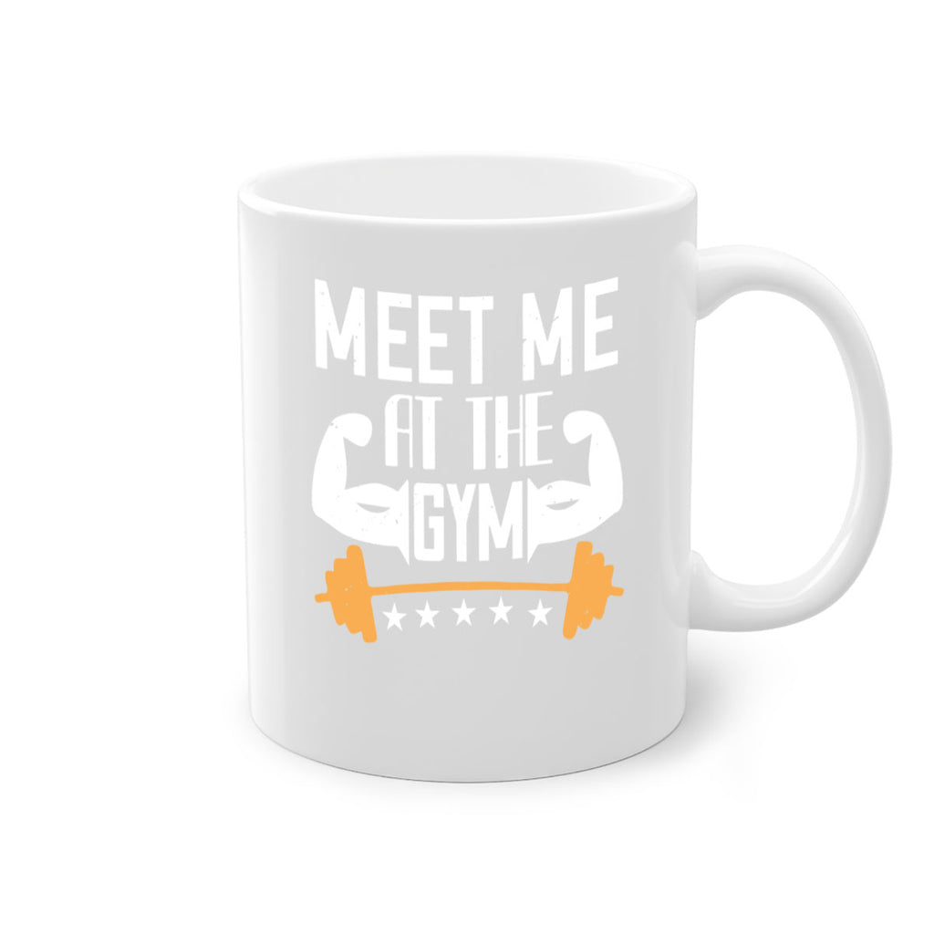 meet me at the gym 83#- gym-Mug / Coffee Cup