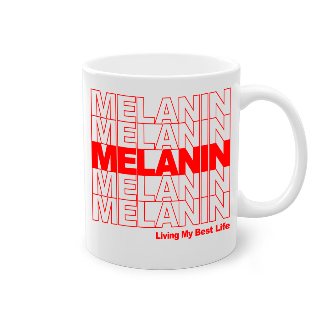 melanin thank you bag 84#- black words - phrases-Mug / Coffee Cup