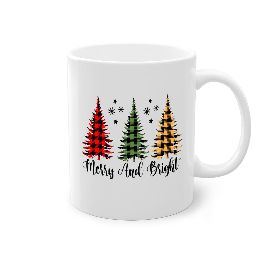 merry and bright style 12#- christmas-Mug / Coffee Cup