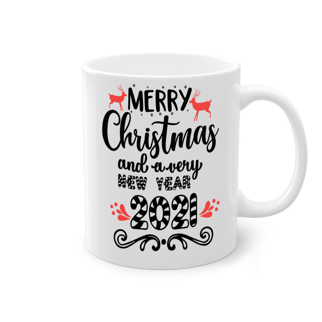 merry christmas and a very happy new year style 487#- christmas-Mug / Coffee Cup