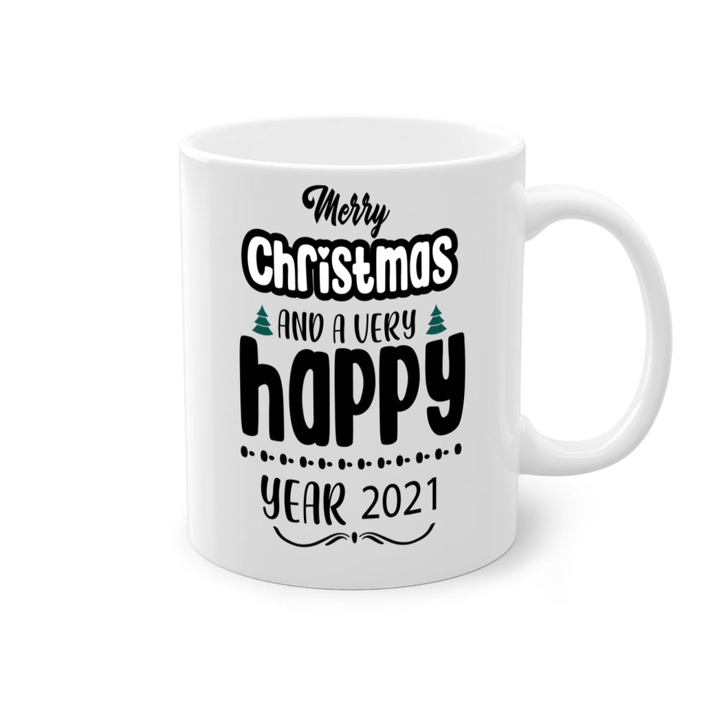 merry christmas and a very happy new year style 488#- christmas-Mug / Coffee Cup