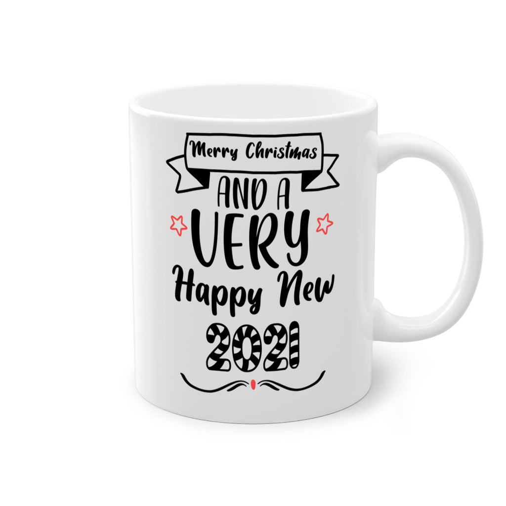 merry christmas and a very happy new year style 491#- christmas-Mug / Coffee Cup