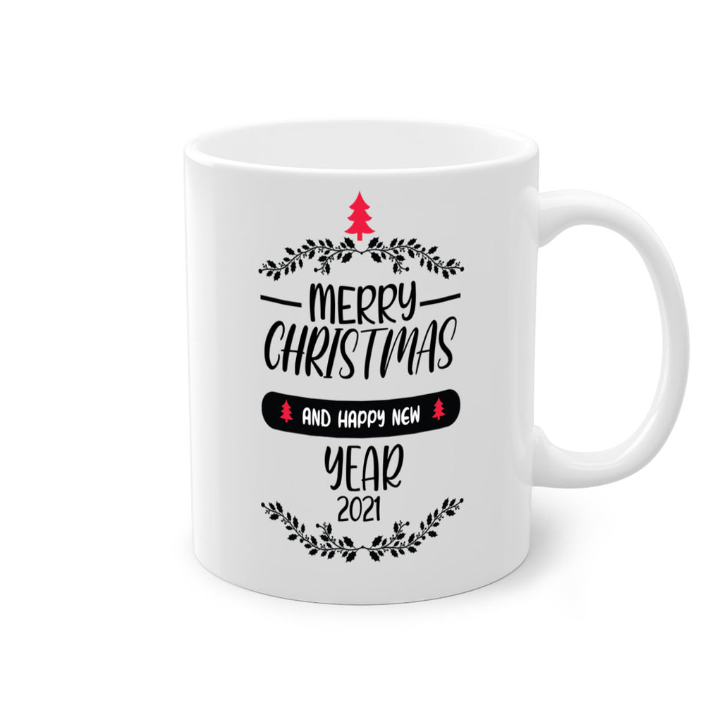 merry christmas and happy new year style 493#- christmas-Mug / Coffee Cup