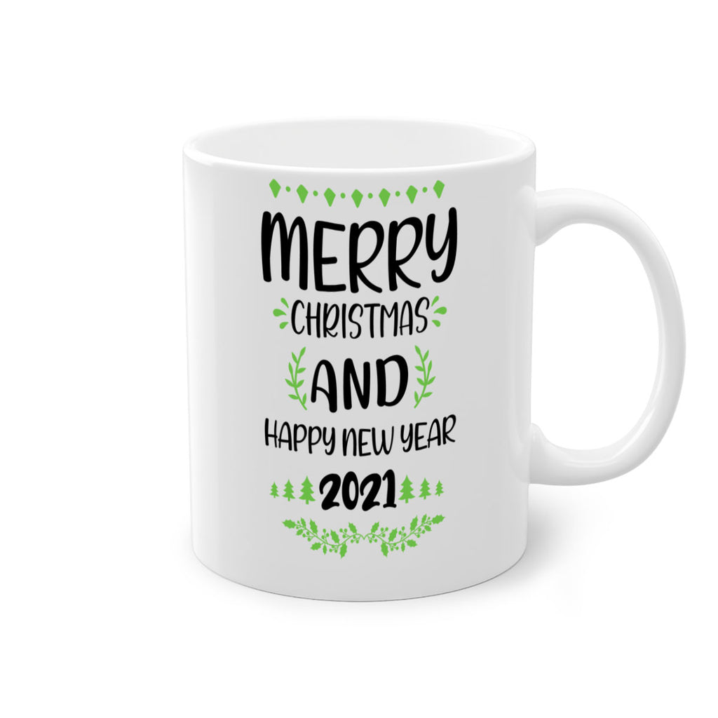 merry christmas and happy new year style 494#- christmas-Mug / Coffee Cup