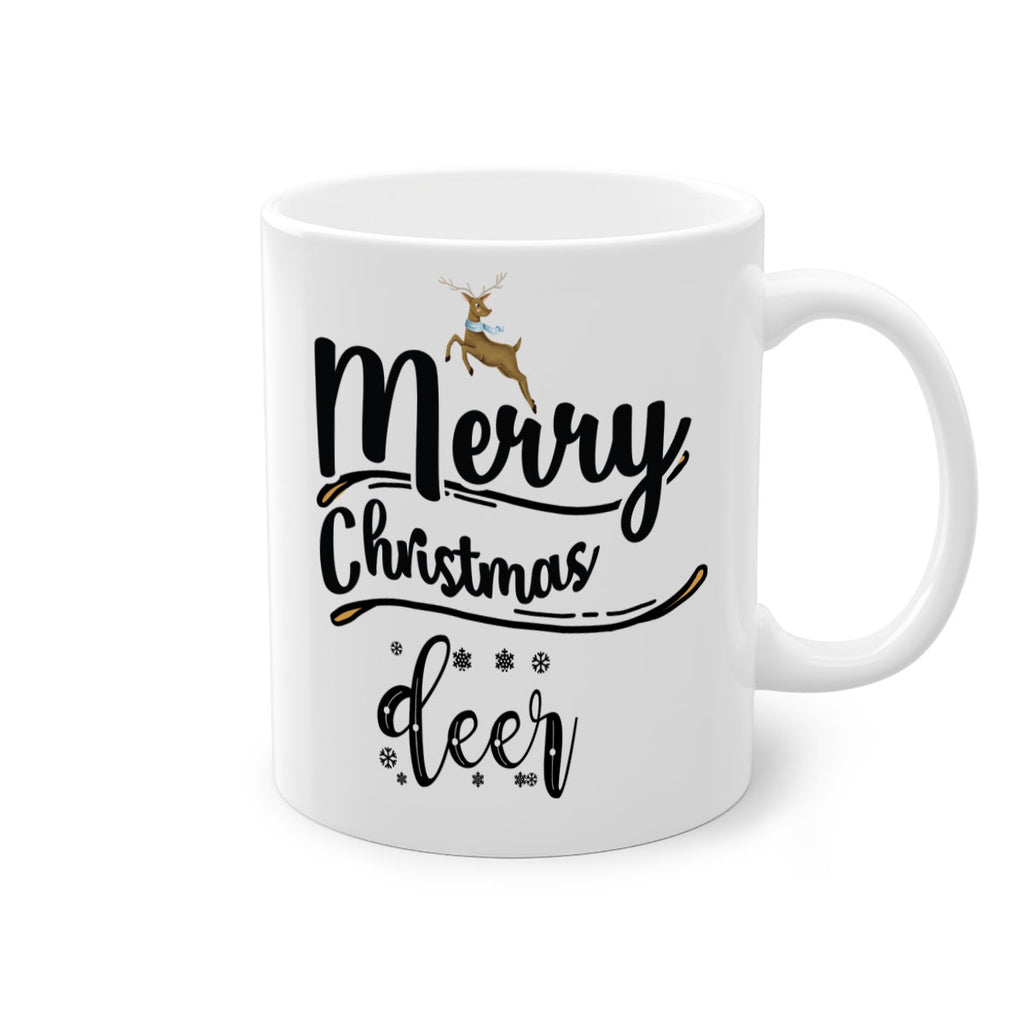 merry christmas deer style 496#- christmas-Mug / Coffee Cup