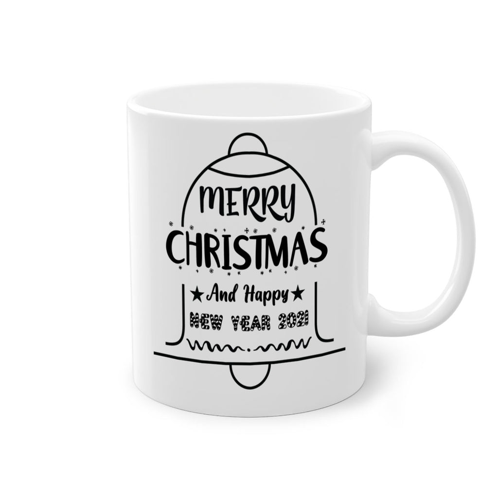 merry christmas enjoy the holiday style 498#- christmas-Mug / Coffee Cup