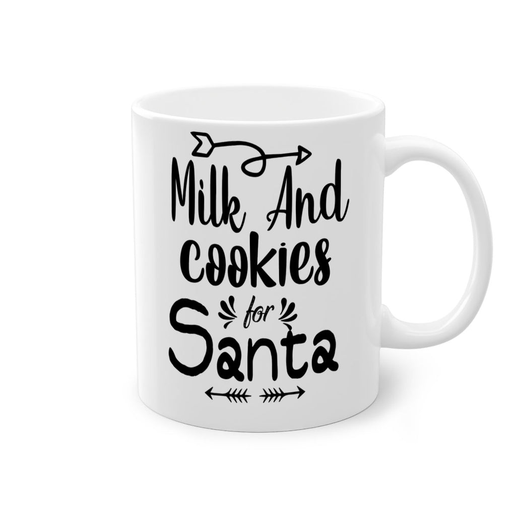 milk and cookies for santa style 511#- christmas-Mug / Coffee Cup