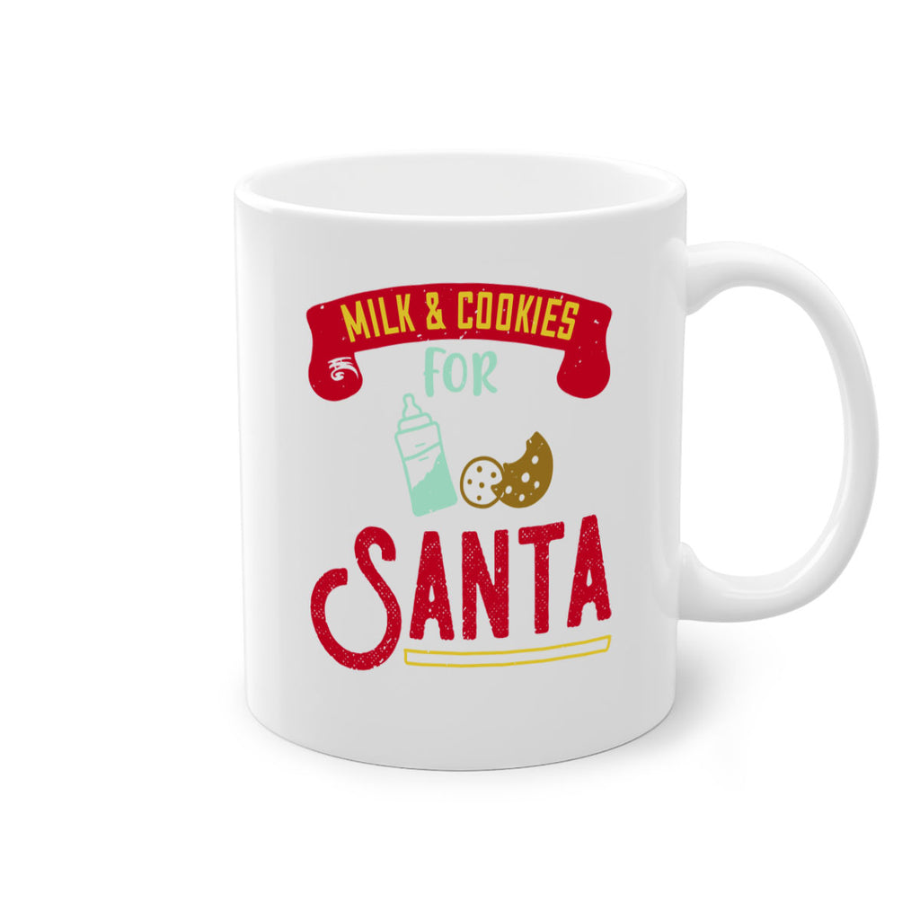 milk cookies for santa 383#- christmas-Mug / Coffee Cup