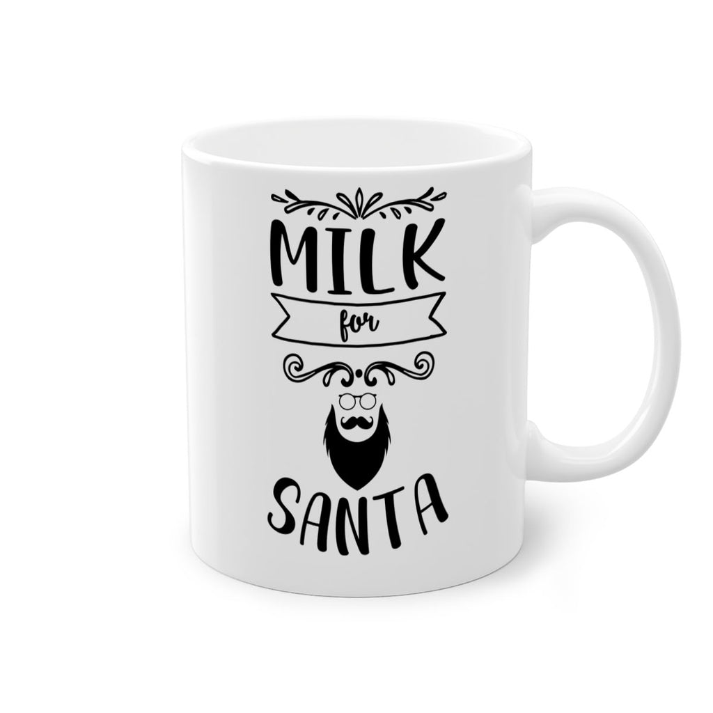 milk for santa style 513#- christmas-Mug / Coffee Cup