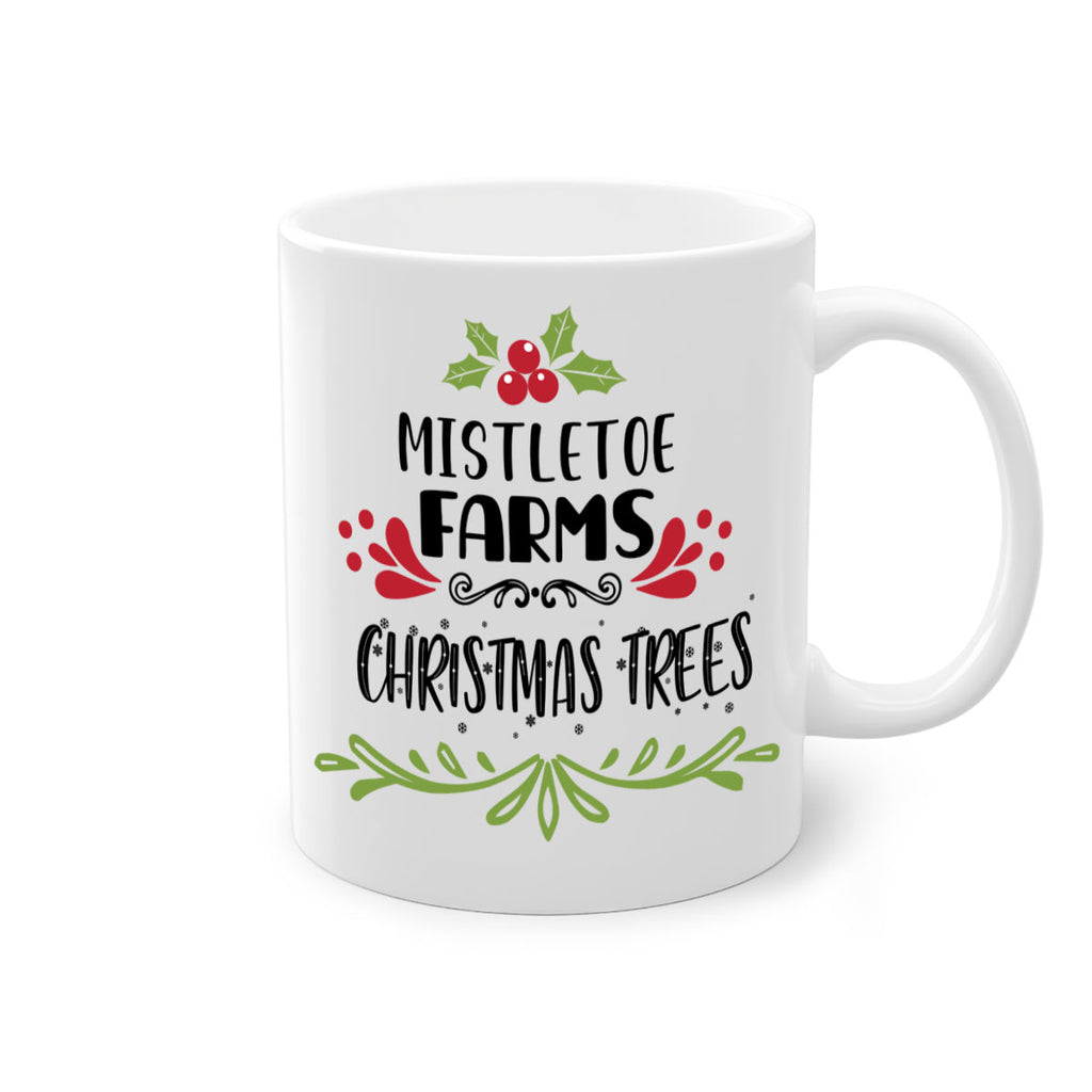 mistletoe farms christmas trees style 514#- christmas-Mug / Coffee Cup