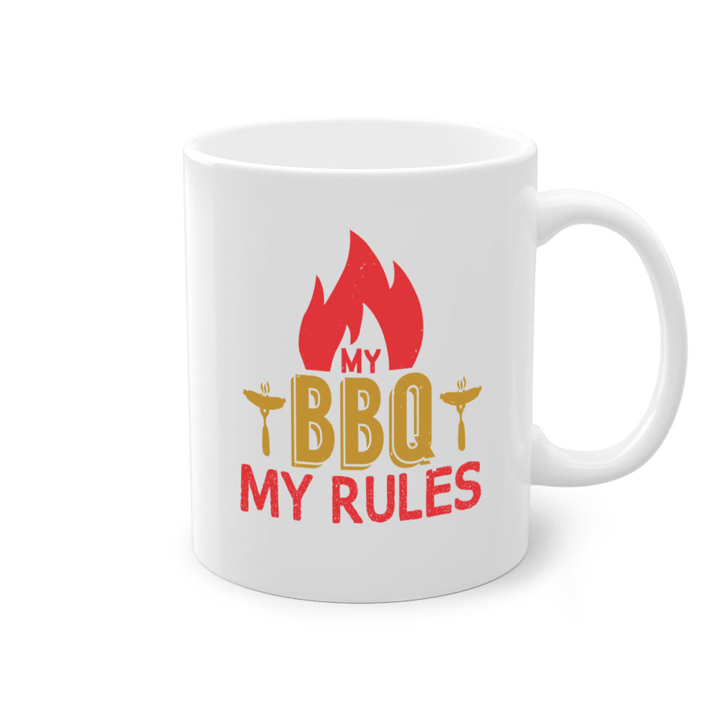 my bbq my ruless 21#- bbq-Mug / Coffee Cup