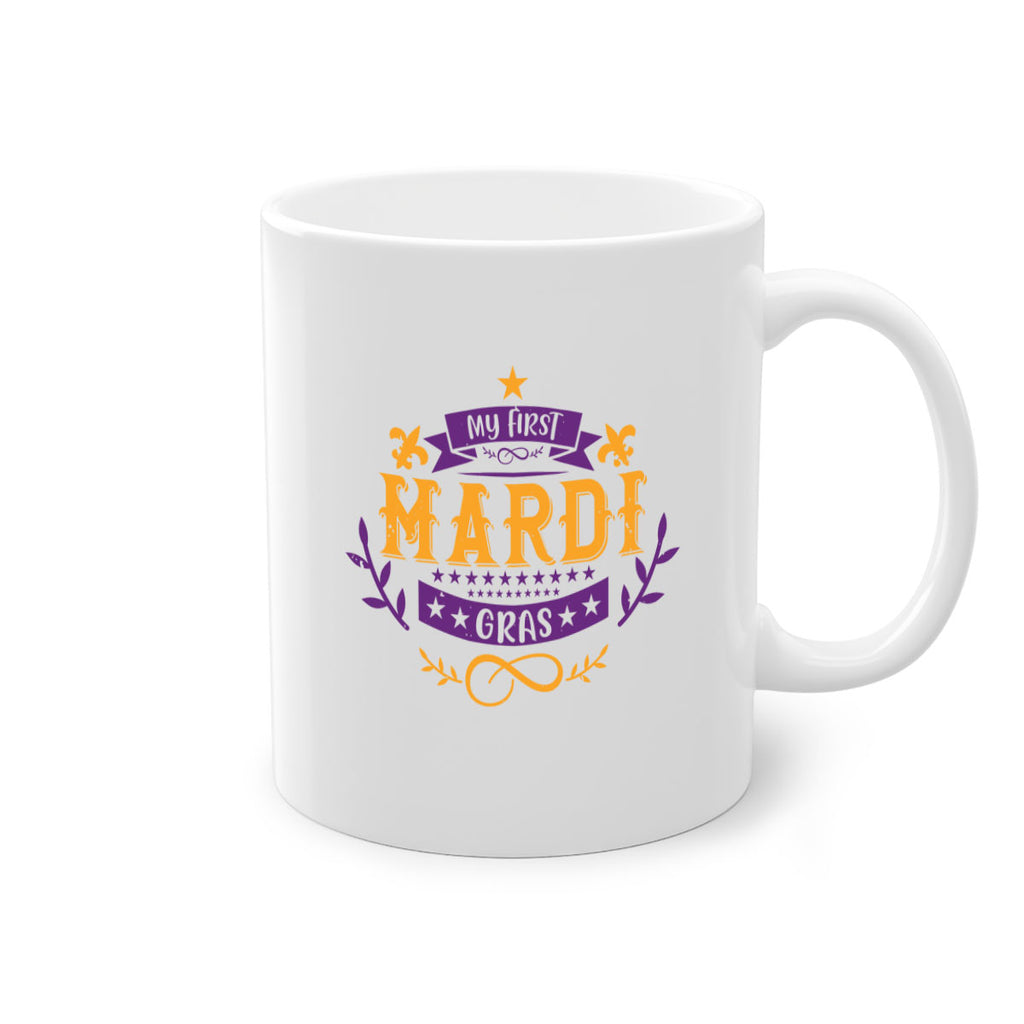 my first mardi gras 44#- mardi gras-Mug / Coffee Cup