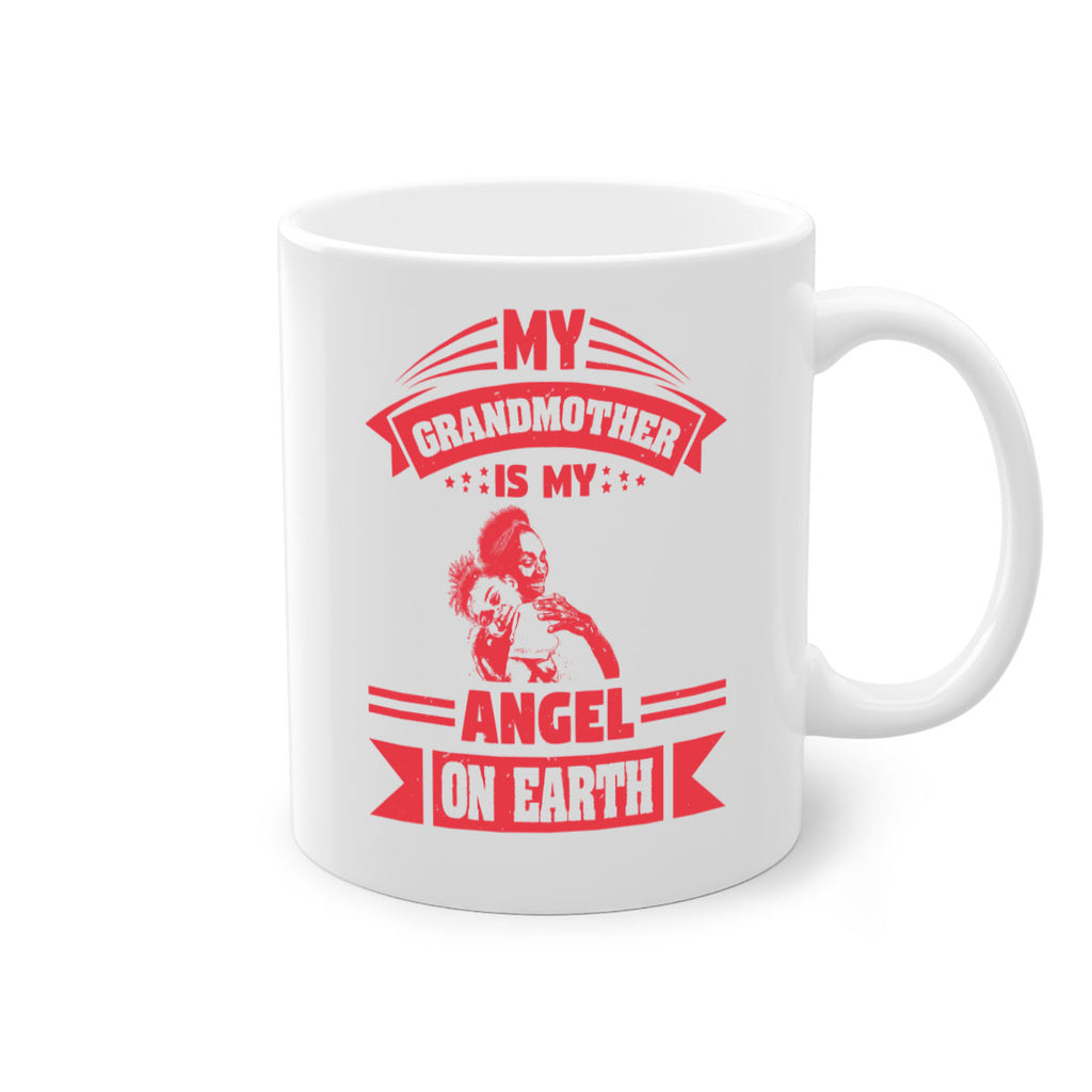 my grandmother is my angel on earth 40#- mothers day-Mug / Coffee Cup