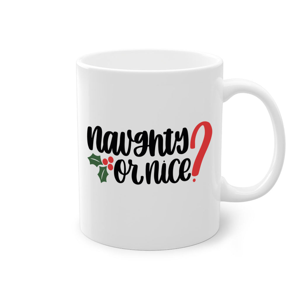 naughty or nice 77#- christmas-Mug / Coffee Cup