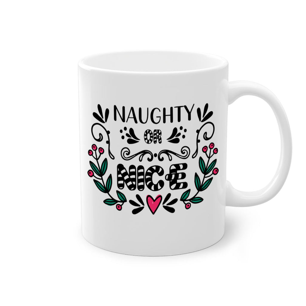 naughty or nice style 535#- christmas-Mug / Coffee Cup