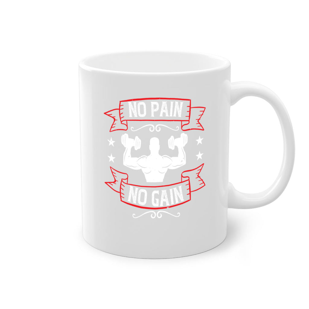no pain no gain 82#- gym-Mug / Coffee Cup