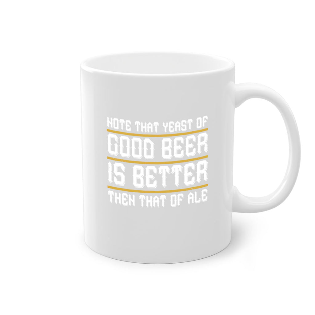 note that yeast of good beer is better then that of ale 55#- beer-Mug / Coffee Cup