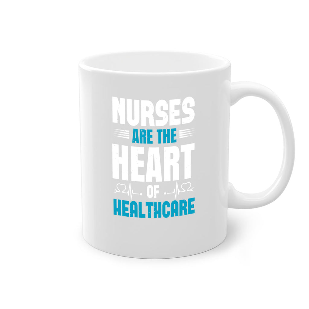 nurse are are heart healthcare Style 287#- nurse-Mug / Coffee Cup