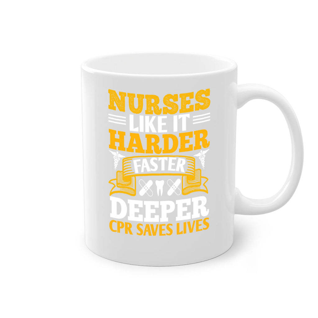 nurses like it harder Style 269#- nurse-Mug / Coffee Cup