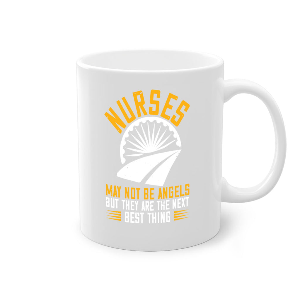 nurses may not be angels Style 265#- nurse-Mug / Coffee Cup