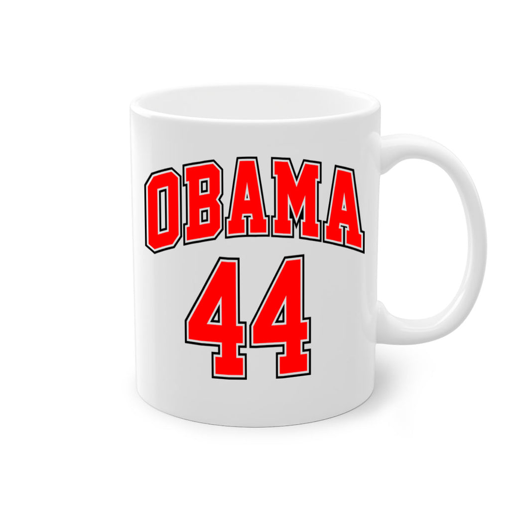 obama jersey 58#- black words - phrases-Mug / Coffee Cup