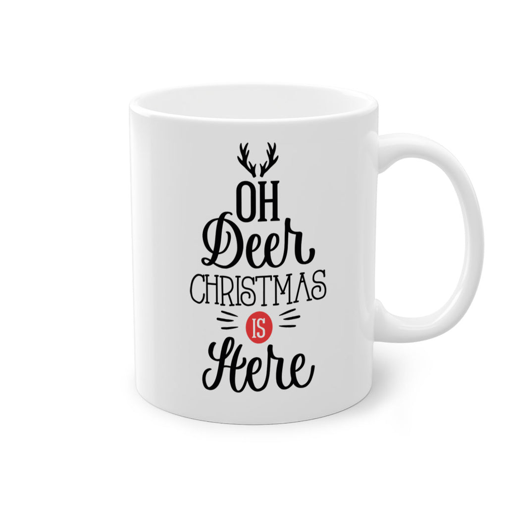 oh deer christmas is here 70#- christmas-Mug / Coffee Cup