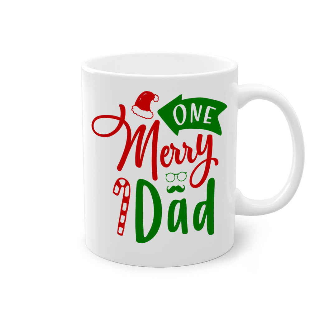 one merry dad style 568#- christmas-Mug / Coffee Cup