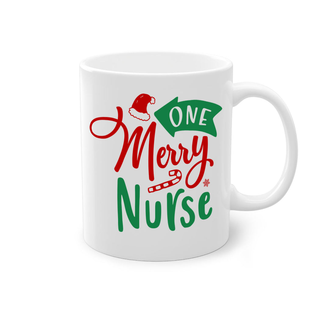 one merry nurse style 573#- christmas-Mug / Coffee Cup