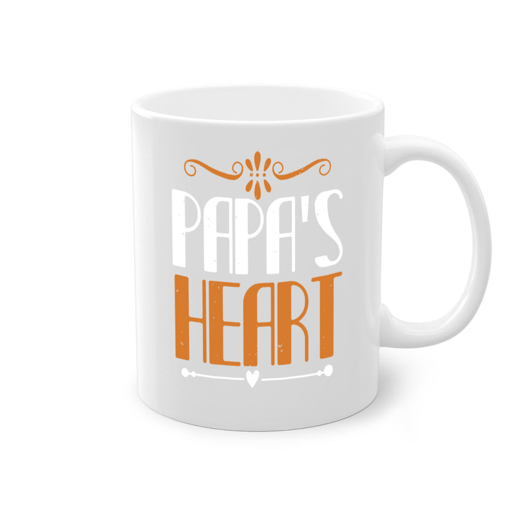 papas heart 13#- grandpa-Mug / Coffee Cup