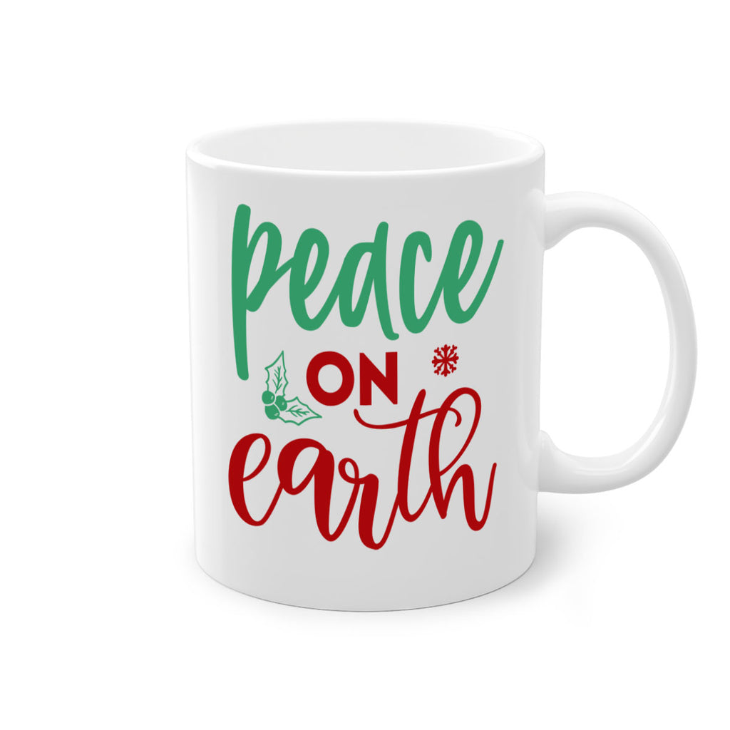 peace on earth style 584#- christmas-Mug / Coffee Cup